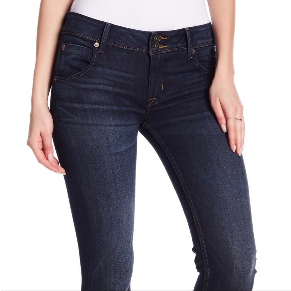 Hudson Collin Flap Ankle Skinny Jeans